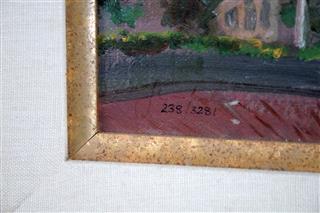 Thomas Kinkade San Francisco Lombard Street 9x12 Canvas 238/3281 Framed